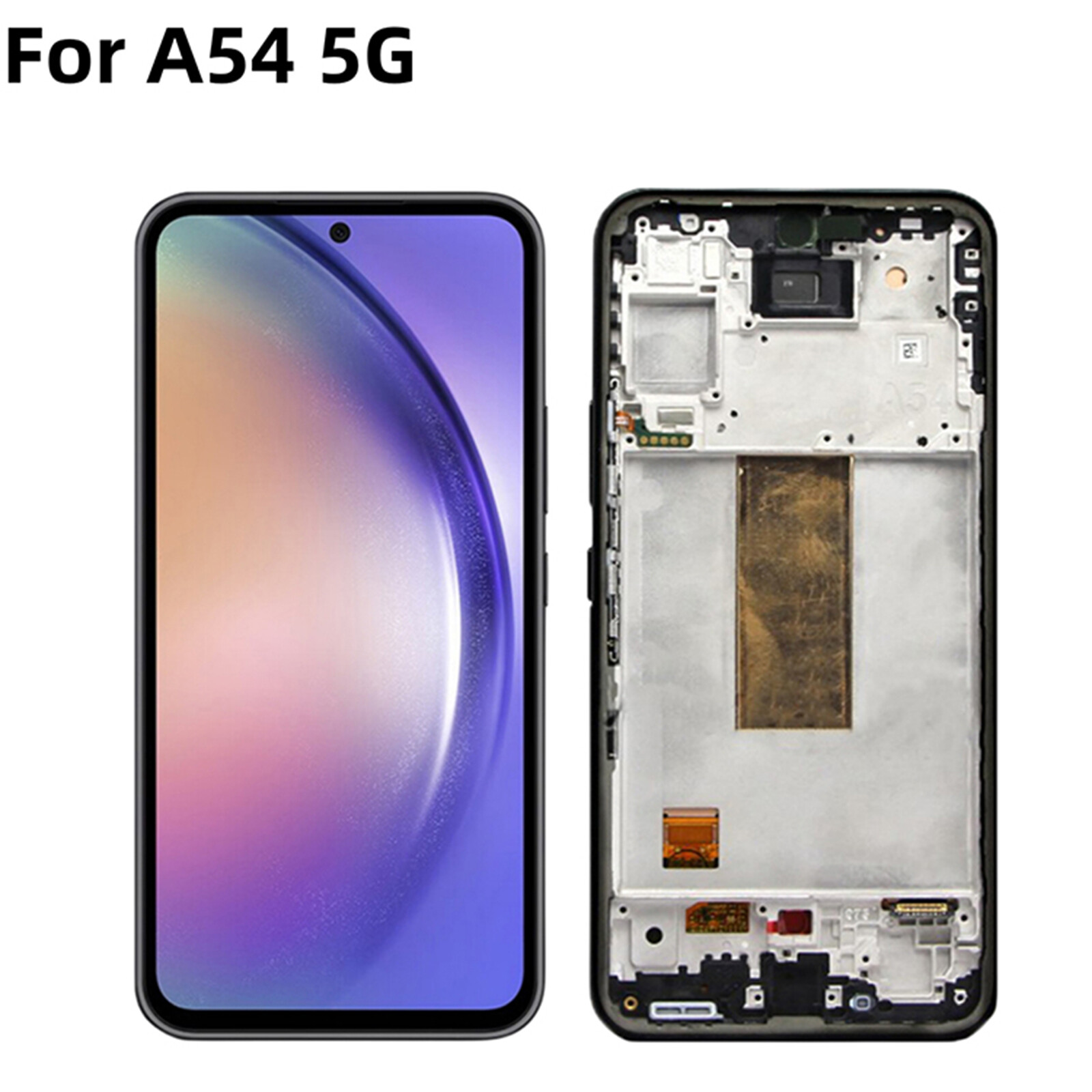 Samsung A54 Screen with Frame